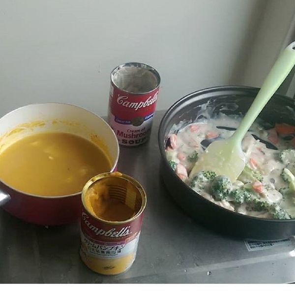 野菇雞肉燴飯佐南瓜海鮮濃湯:Hyuk Yun 一起做