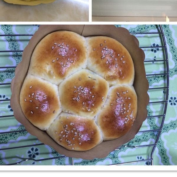 牛奶餐包(湯種法):Hui-Wen Chen 一起做