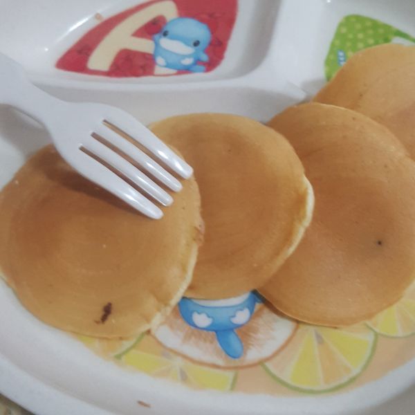 香蕉鬆餅：yi 一起做