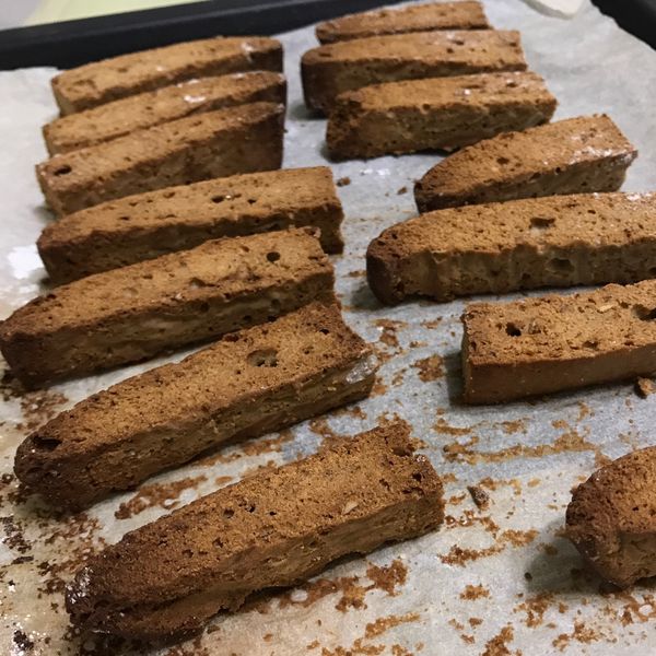 黑糖薑汁義大利脆餅-Biscotti:請嚐嚐看 一起做