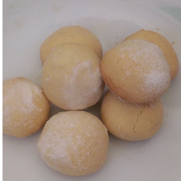 希臘雪球餅乾 : Jinyun廚房一起做