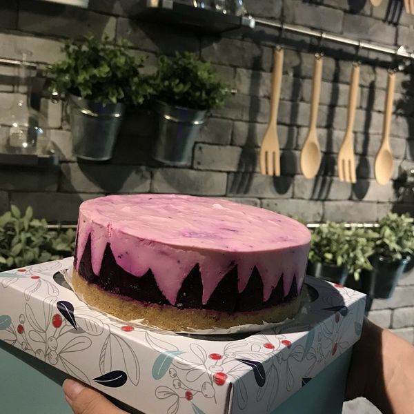 【免烤箱】特濃草莓生乳酪蛋糕：棋棋 一起做