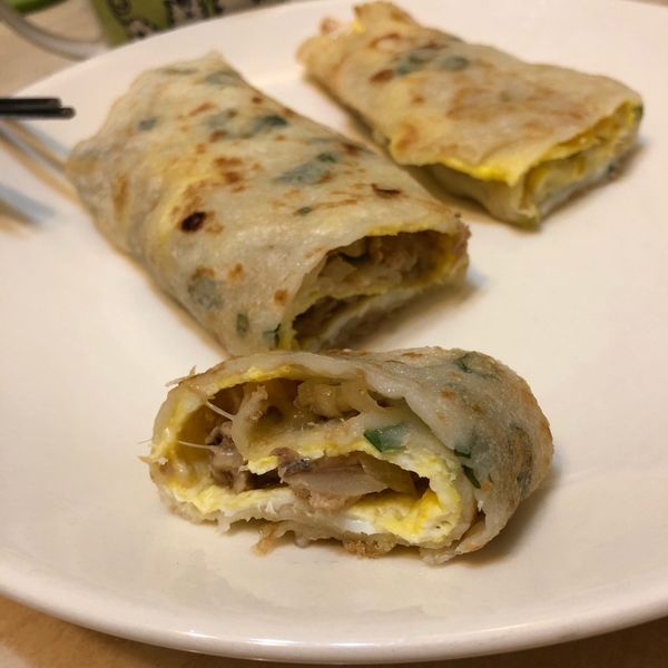 蛋餅【免揉麵團】：Suiyen Wang 一起做