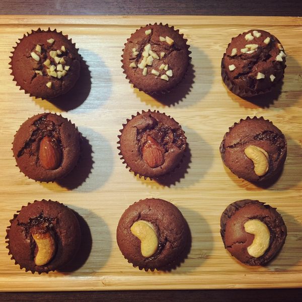 巧克力杯子蛋糕 : 戴貝貝一起做