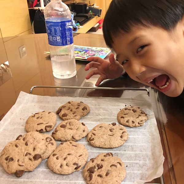 *減糖*美式巧克力豆餅乾 : Bear Lin一起做