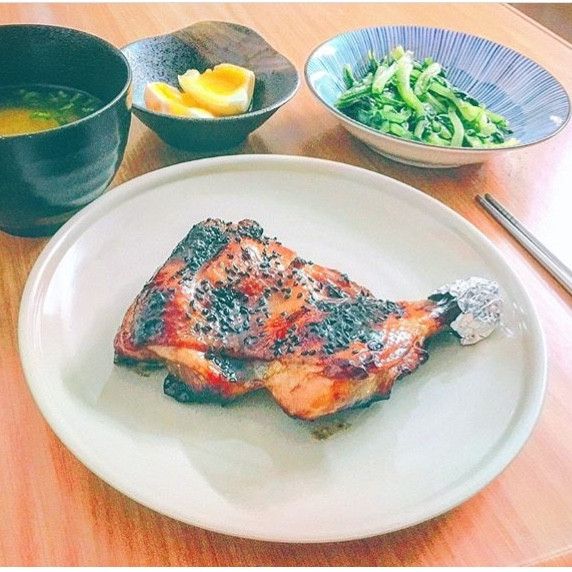 照燒雞腿排(15分鐘*免用油*免醃) : Loon一起做