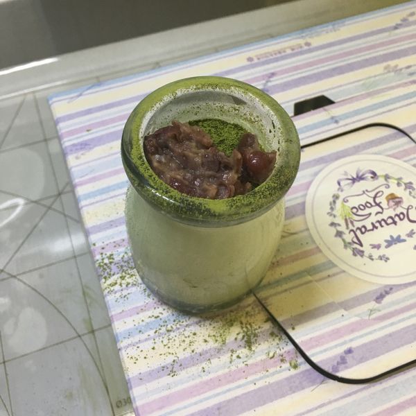 紅豆抹茶奶酪：賴素華 一起做