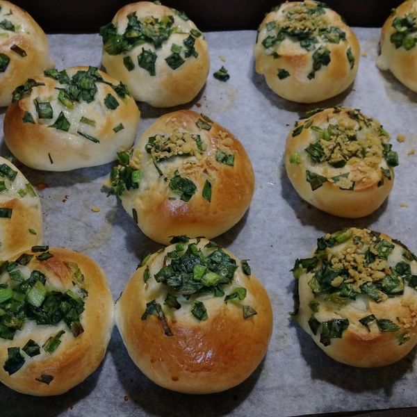 [親子料理]蔥花肉鬆胖：Hy Kuan 一起做