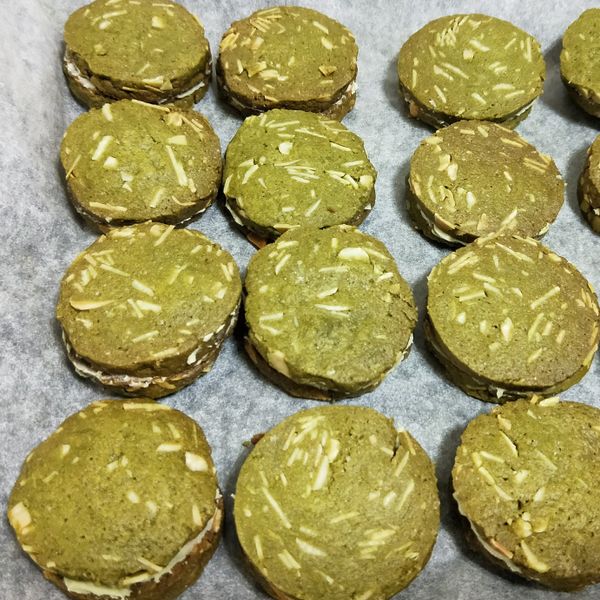 🌹抹茶餅乾&抹茶杏仁餅乾🌹：佳紜 一起做