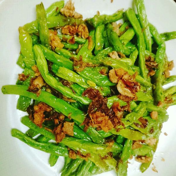 乾扁四季豆 : 不用『30分鐘』之不專業料理教室一起做