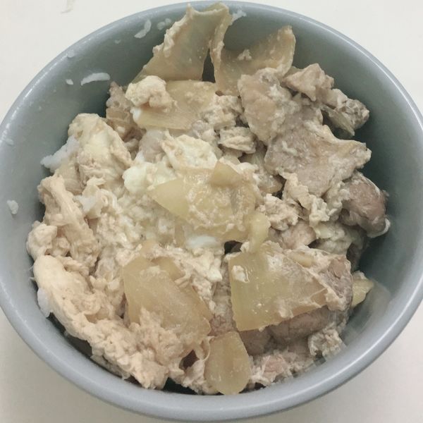 豬肉/牛肉滑蛋丼 : 陳銘弘一起做
