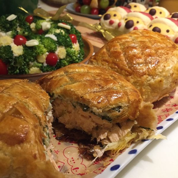 聖誕大餐 鮭魚威靈頓 : Pettie Hsiao一起做