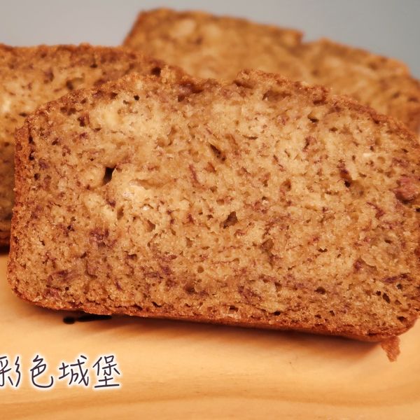 一鍋到底、無敵簡單好吃的🍌香蕉蛋糕🍌 : 蘇菲的彩色城堡一起做
