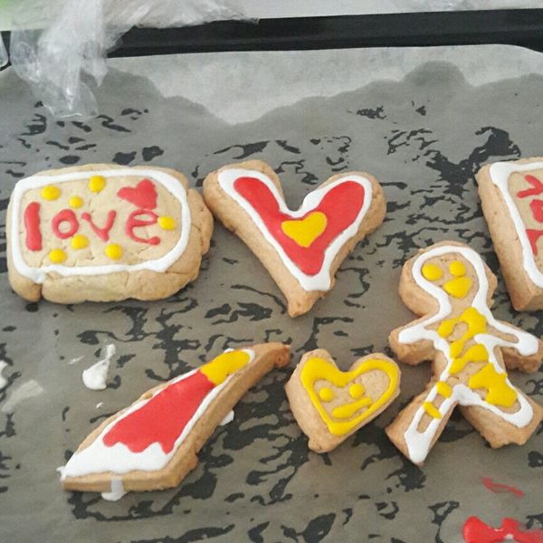 聖誕節慶糖霜餅乾 (保證成功版) : 楊小寶一起做