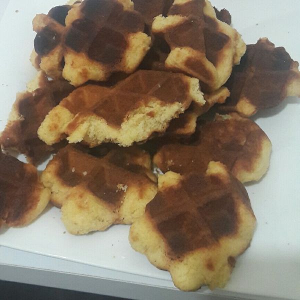 比利時鬆餅(鬆餅粉版）：楊小寶 一起做