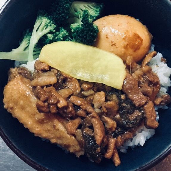 台灣滷肉飯：Ruby0225 一起做