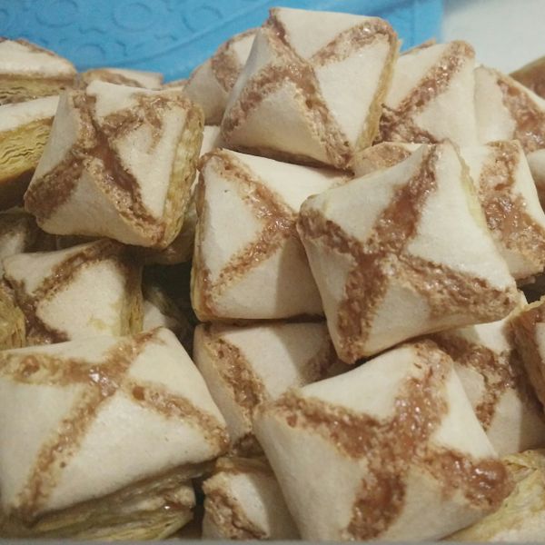 焦糖千層酥 : 三支小豬一起做