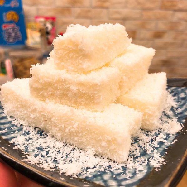 椰香鮮奶雪花糕 : Angela Chang一起做