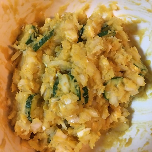 [減肥食譜] 地瓜泥沙拉：Karen Liu 一起做