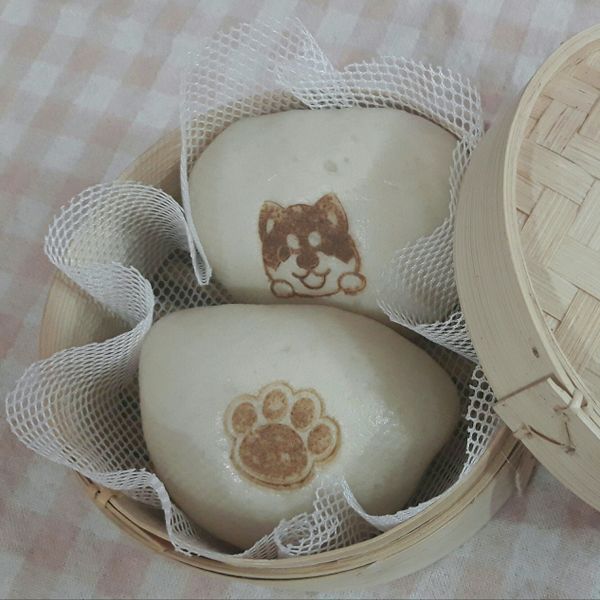 刈包(割包)麵皮：Nina 一起做