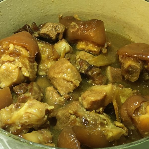 不加一滴水紅燒肉 : 張紫婕一起做