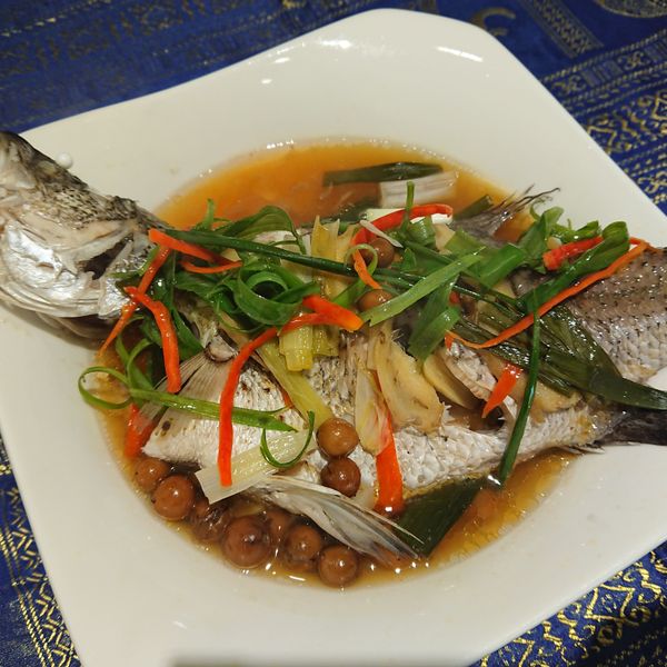 樹子蒸鱸魚:John Bianchi 一起做