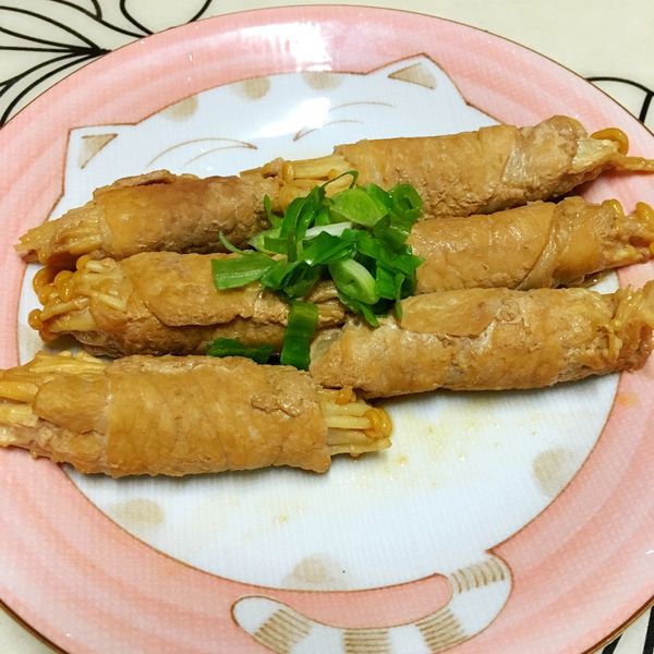 金針菇肉片捲 : 謝佩真一起做