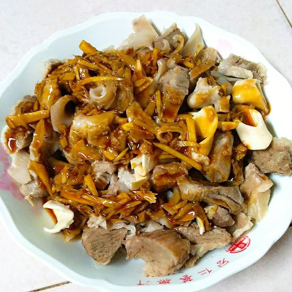 ㄚ曼達的廚房~嘴邊肉 : 芯一起做