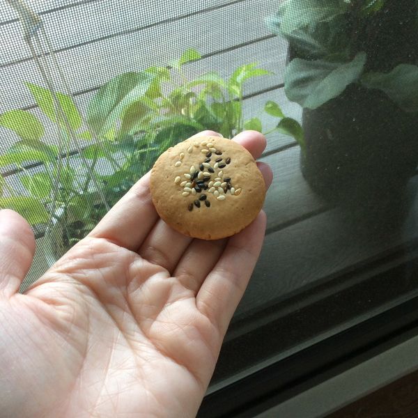 黑芝麻起司鹹餅乾：Pigleg Huang 一起做