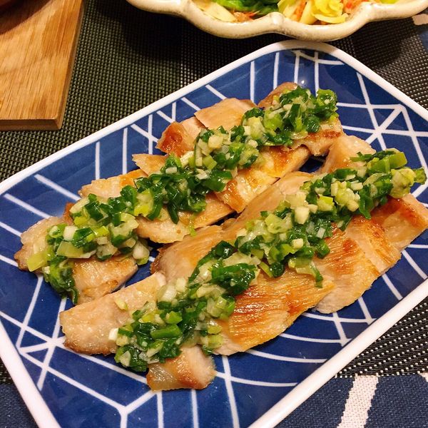 香蔥煎松阪豬 : Vikyo Wang一起做