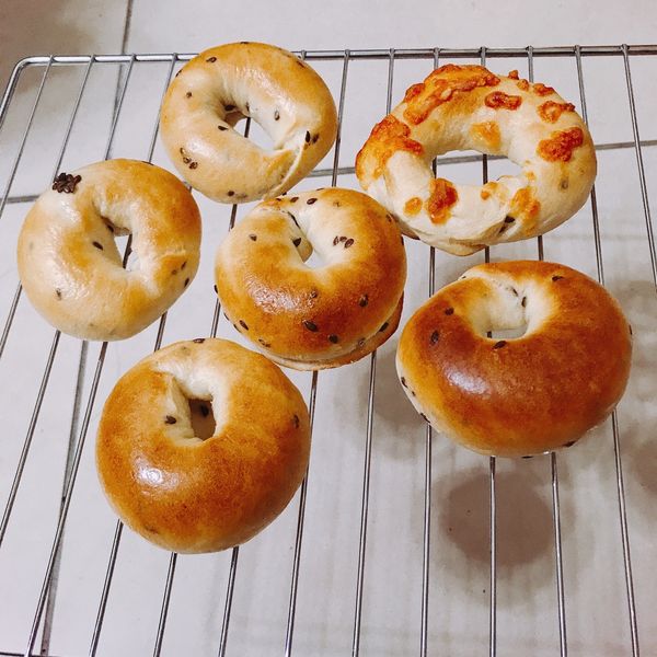 『原味鮮奶小貝果』簡單又可愛的早餐、點心 : 陳檸檬一起做