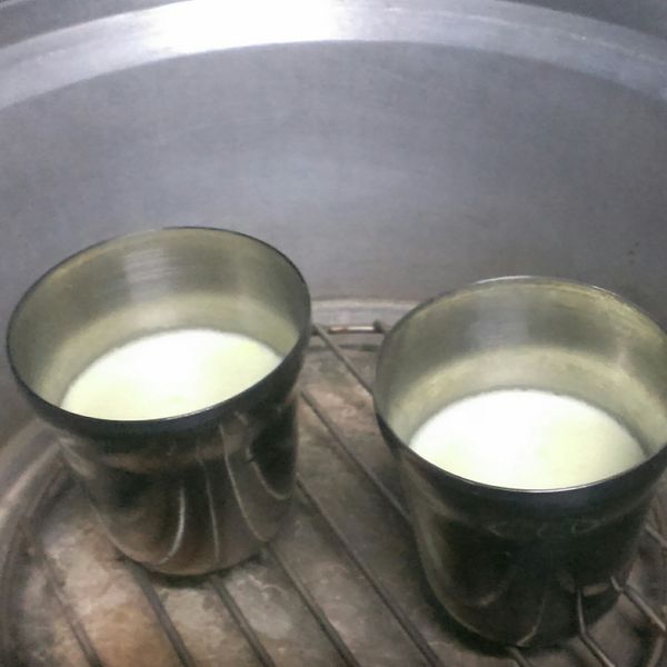 電鍋-蒸雞蛋布丁：黃國耕 一起做