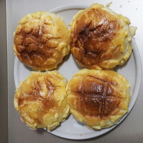 湯種菠蘿麵包 : 李珠月一起做