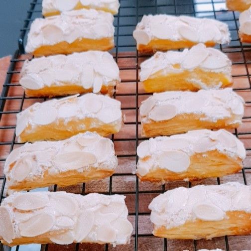 杏仁起酥條：Tiffany 一起做