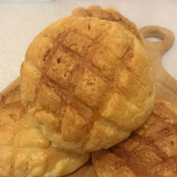 湯種菠蘿麵包 : Doris下午茶一起做