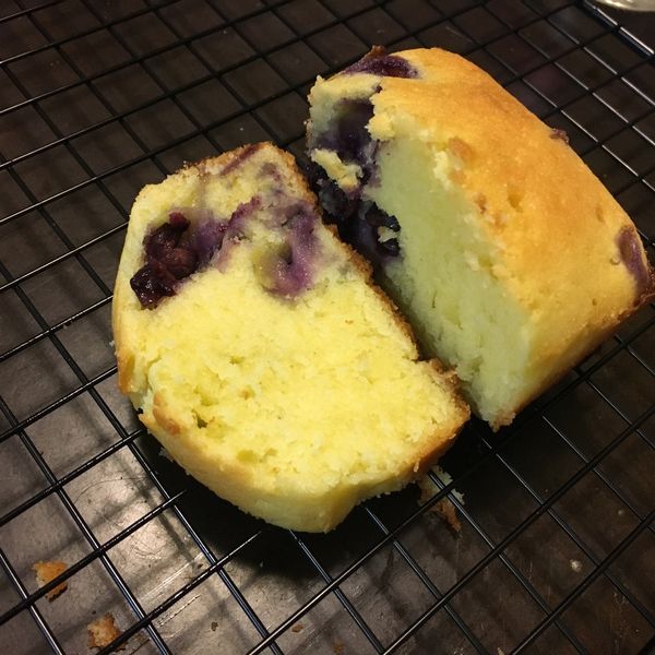 藍莓優格磅蛋糕 : Hsiiw一起做