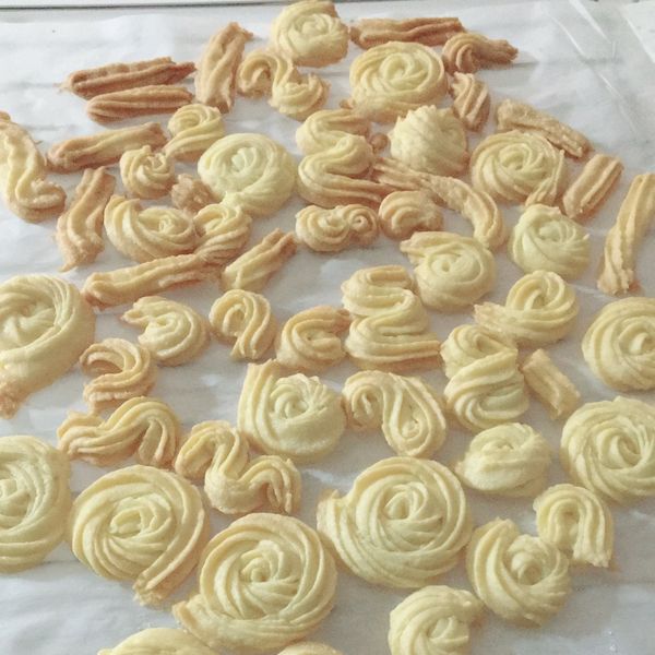 三色曲奇餅乾~烘焙華爾滋**：roann 一起做