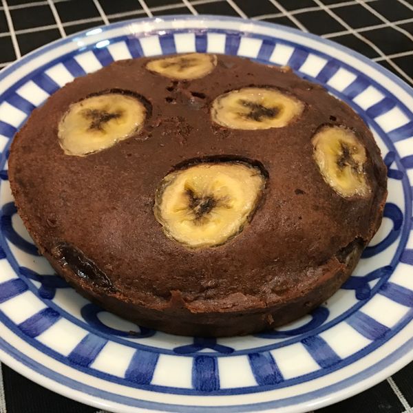 香蕉巧克力磅蛋糕：PeiYi Li 一起做