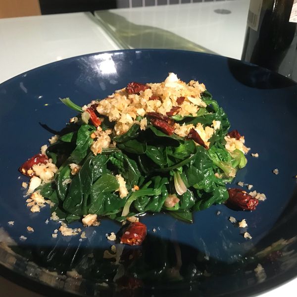 酸辣炒菠菜 : enchi一起做