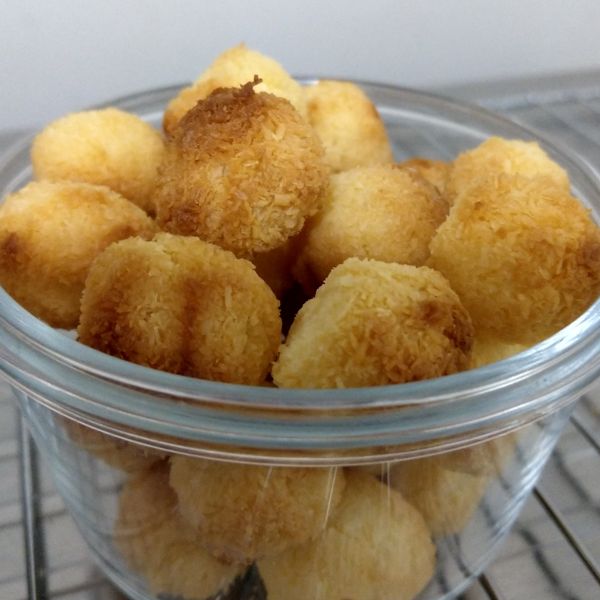 奶香椰子球 : Tiffany Lin一起做