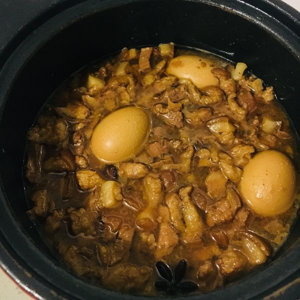 手切滷肉飯 : Serena一起做