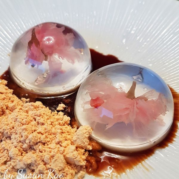 櫻花水信玄餅(吉利Ｔ配方）：大頭妹 一起做