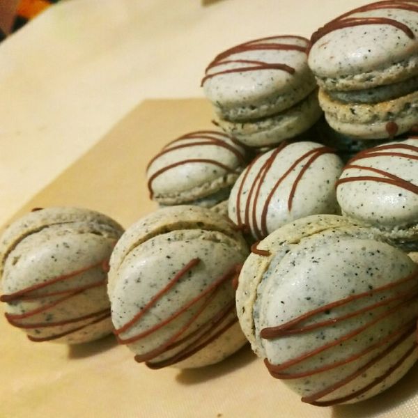 情人節馬卡龍 : Ching一起做