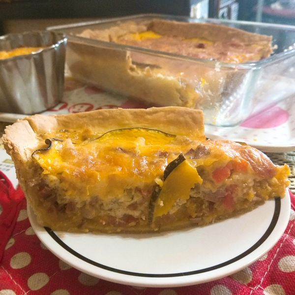 南瓜雞肉鹹派：宋茉姝 一起做