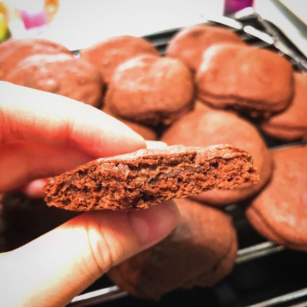Nutella榛果流心餅乾 【三種材料】:Chan Jeanne 一起做