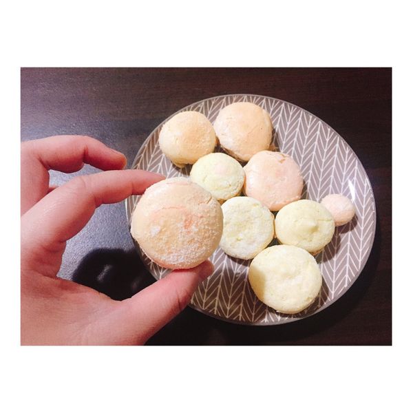 野餐必備🍰台式牛粒馬卡龍小蛋糕 : Ariel一起做