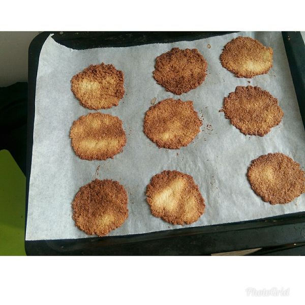 椰香瓦片 (薄餅) : Jinyun廚房一起做