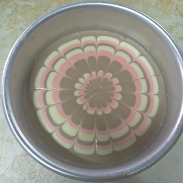 三色拉花生乳酪蛋糕(6吋、免烤箱):施日祥 一起做