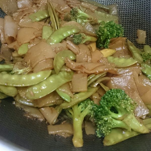 米奇廚房＠香菇炒板條 : 李宜珊一起做