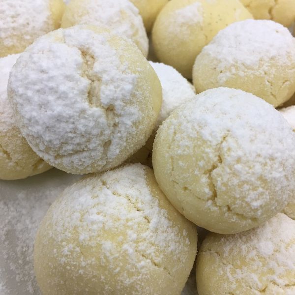 入口即化雪球餅乾 : Patty一起做